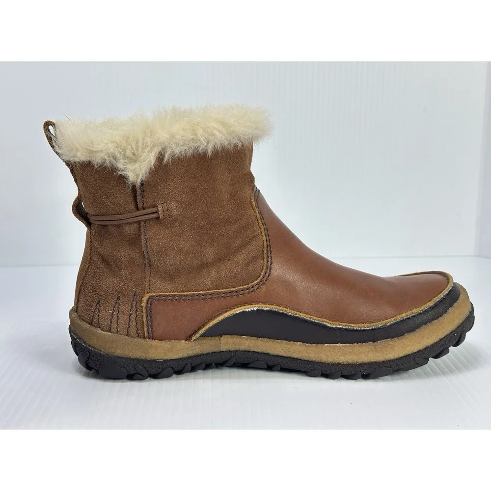 Merrell Snow‎ Boots Women's Size 7.5 Tremblant J45932 Brown Leather Pull-On
